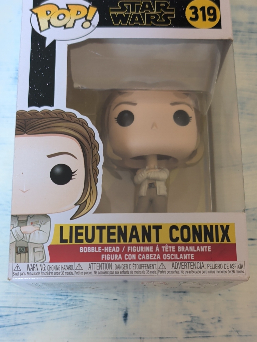Funko POP! Star Wars Lieutenant Connix Figure - Yellow, Black, White
